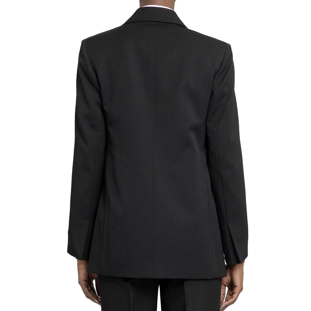 Black Virgin Wool Blazer
