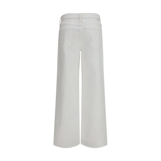 White Cotton Jeans Denim