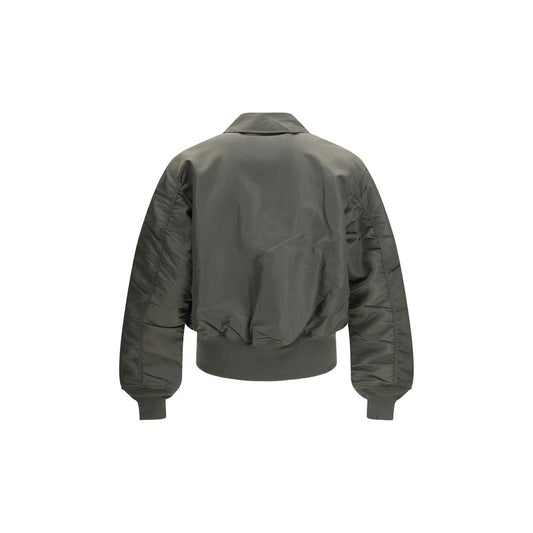Bicolor Nylon Bomber