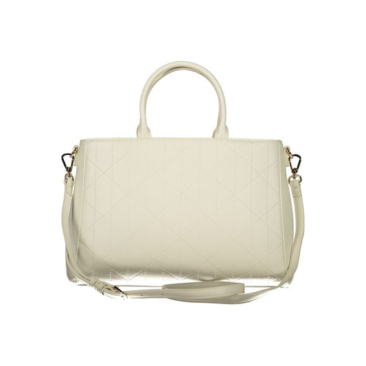 Bianco Polyurethane Women's Bag
