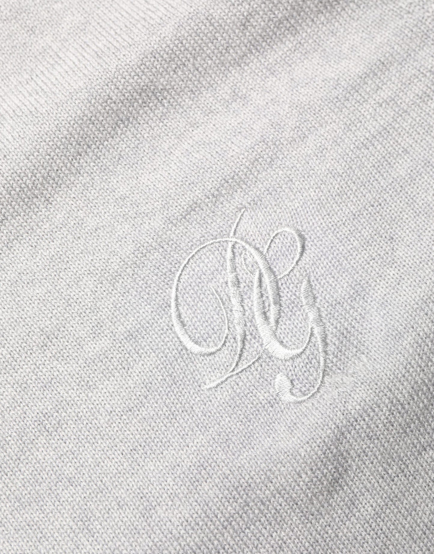 Gray Long Sleeves Crew Neck Pullover Sweater