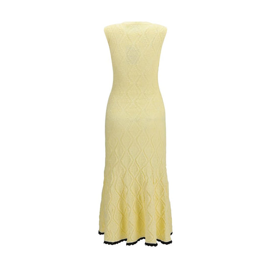 Bicolor Cotton Casual Dress