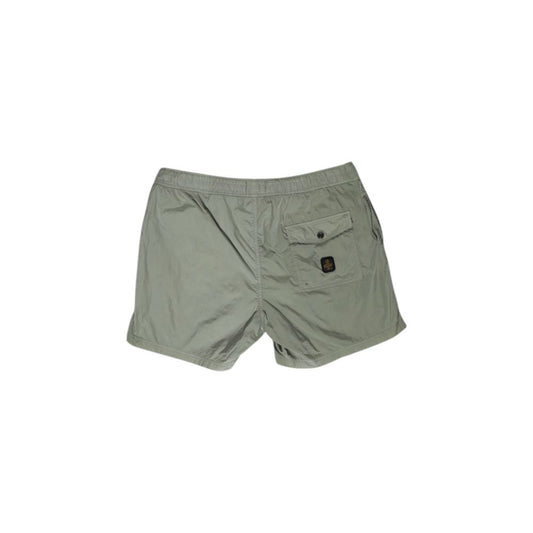 Green Nylon Swim Shorts