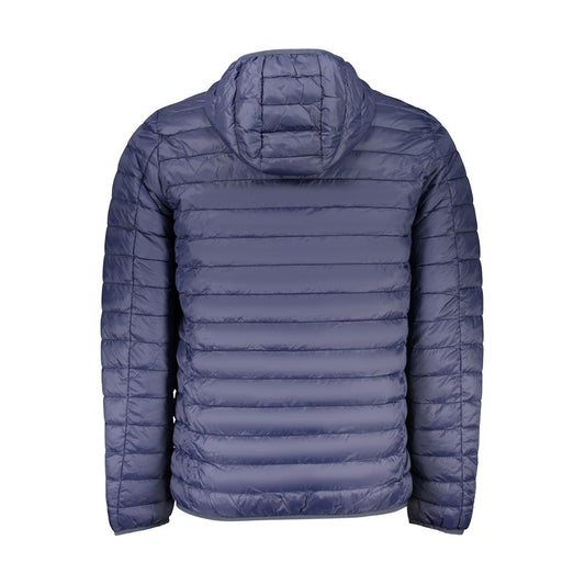 Blue Polyamide Men's Jacket