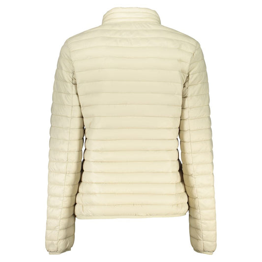 Beige Polyamide Women's Jacket