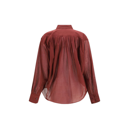 Bordeaux Cotton Shirt