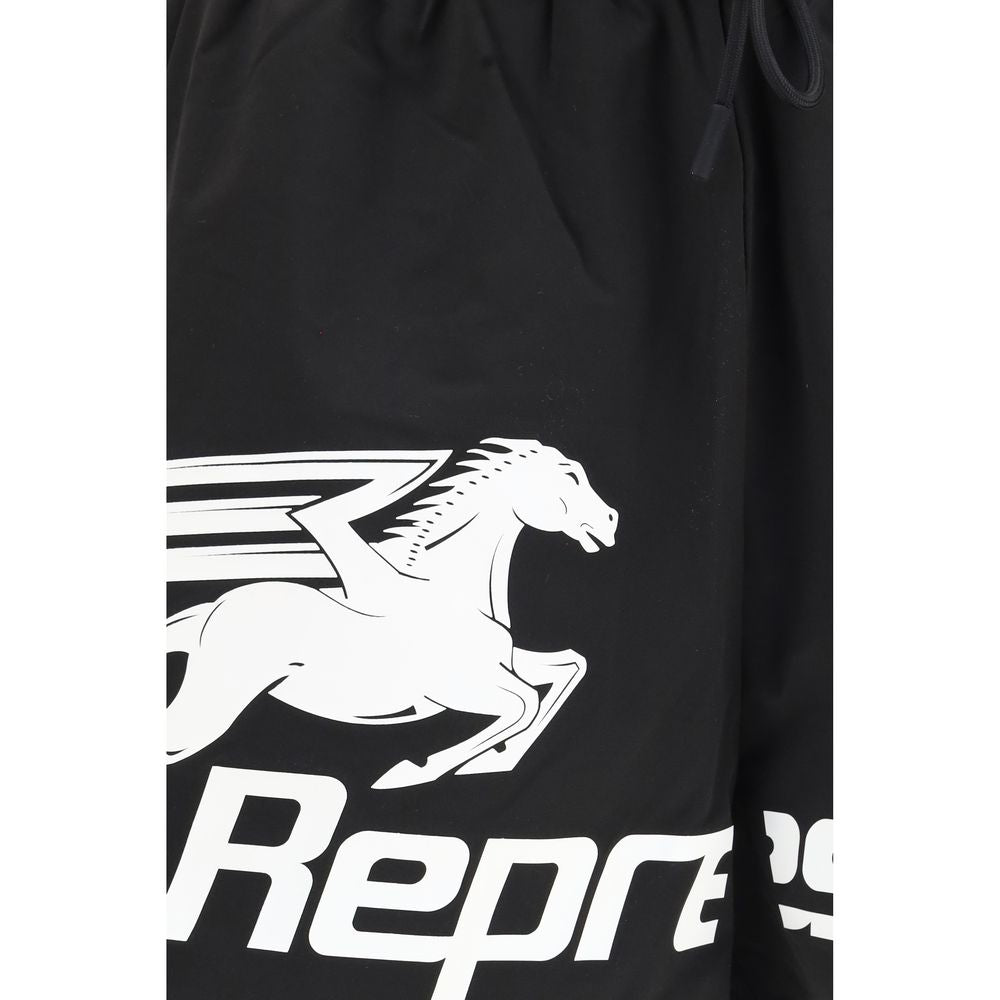 Black Polyester Sportswear