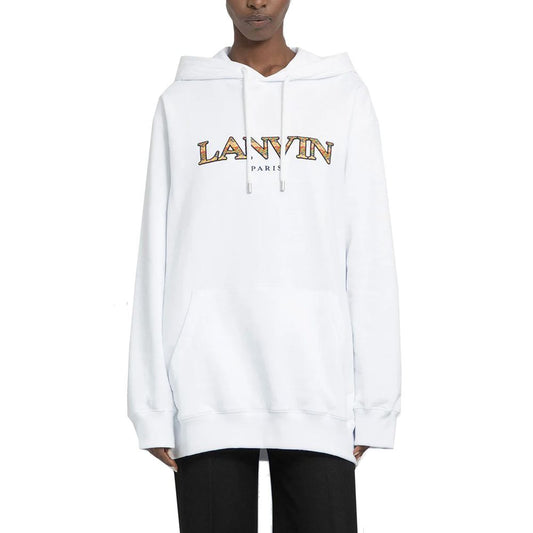 White Cotton Sweatshirt
