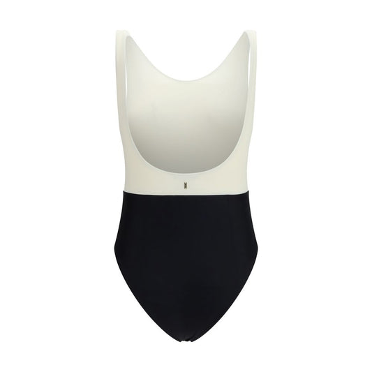 Multicolor Polyamide One-Piece Swimsuit