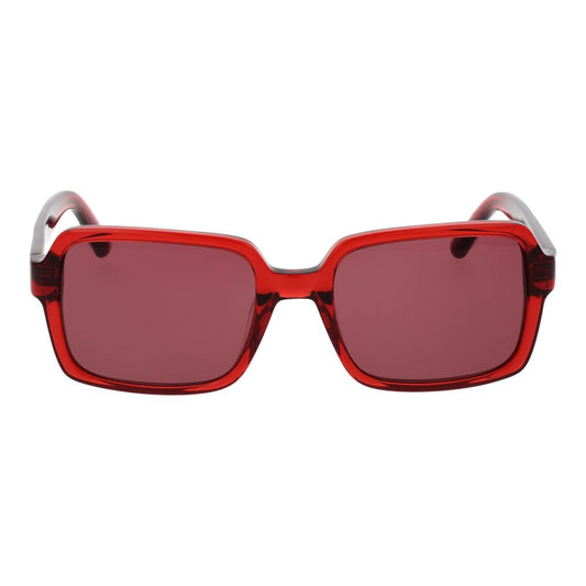 Red Plastic Sunglasses