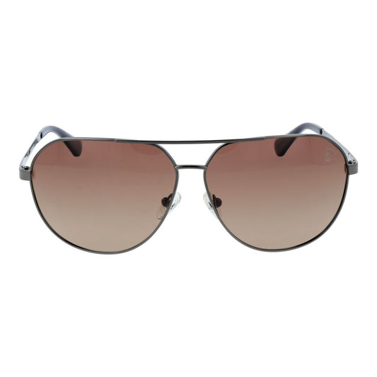 Gray Metal Sunglasses