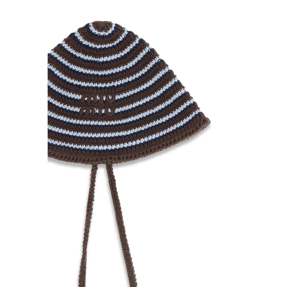 Brown Cotton Sunhat