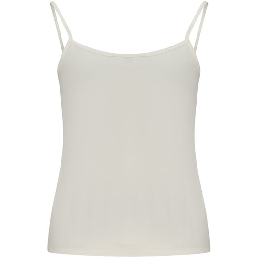 White Cotton Womens Tank