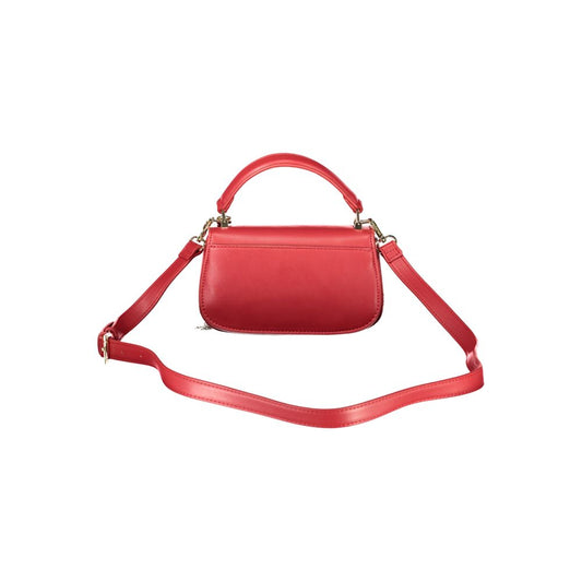 Rosso Polyurethane Women Bag