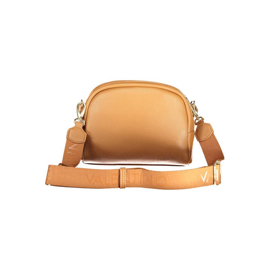 Brown Polyurethane Women's Bag