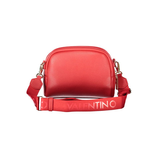 Rosso Polyurethane Women's Bag with Adjustable Shoulder Strap
