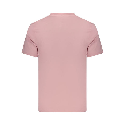 Pink Cotton Men's T-Shirt