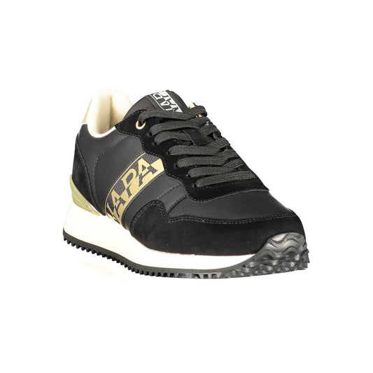 Nero Polyurethane Women's Sneaker