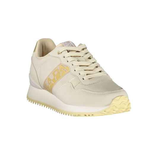 Pink Polyester Women's Sneaker