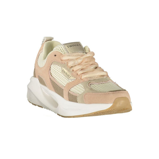 Pink Fabric Women's Sneaker
