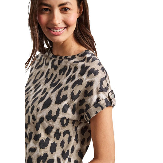 Beige Cotton Blouse
