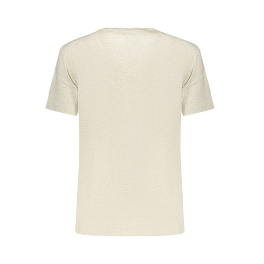 Gray Cotton Women's T-Shirt