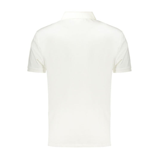 White Cotton Men's Polo Shirt