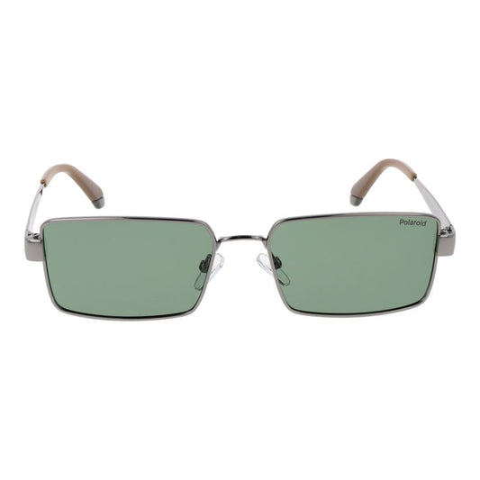 Gray Metal Sunglasses