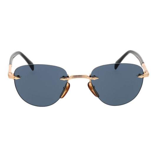 Rose Gold Metal Sunglasses