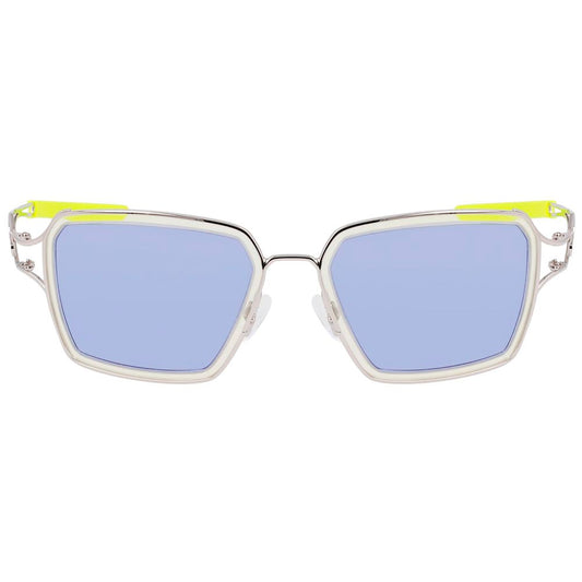 Gray Metal Sunglasses