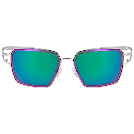Gray Metal Sunglasses