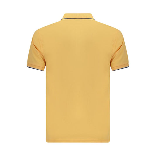 Orange Cotton Men's Polo Shirt