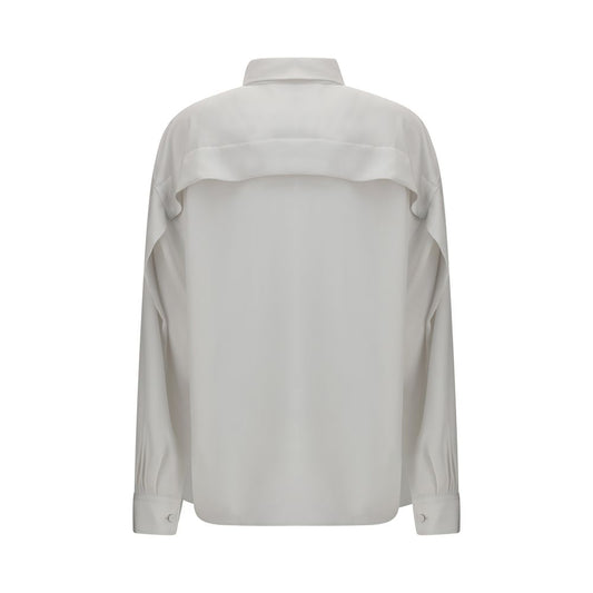 White Silk Dress Shirt