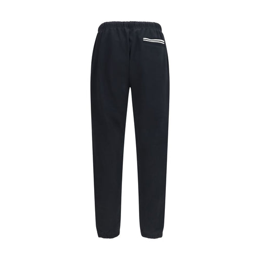 Black Cotton Joggers (Workout Pants)