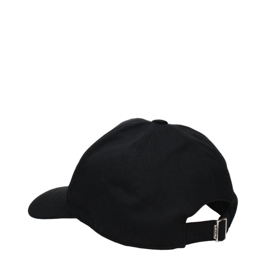 Black Cotton Cap (Baseball Hat)