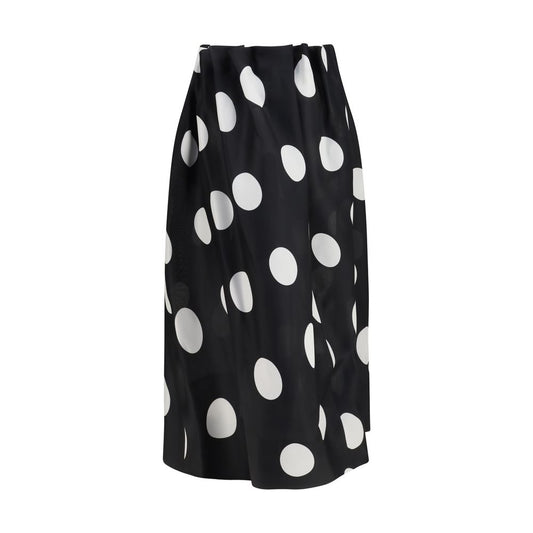 Black Silk Skirt