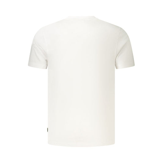 White Cotton Men's T-Shirt