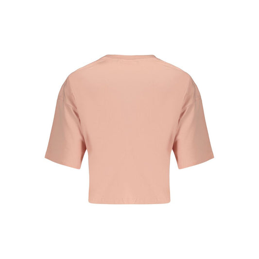Pink Cotton Women's T-Shirt