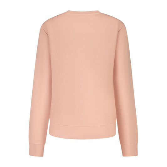 Pink Cotton Women's Sweatshirt