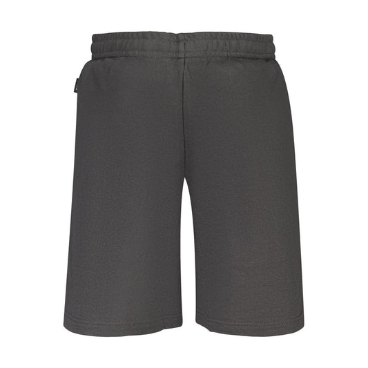 Black Cotton Men's Pants