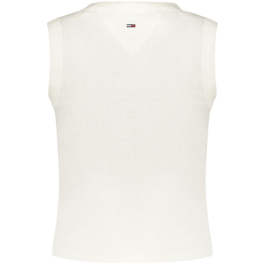 White Cotton Women's Tank
