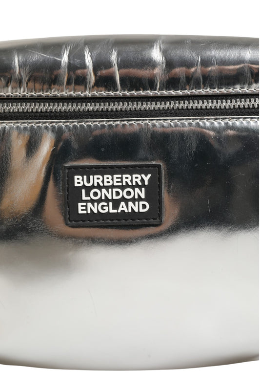 Belt bag Silver in Synthetic