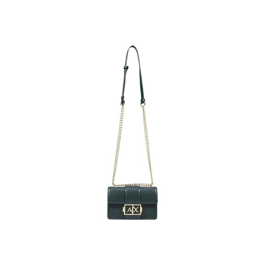 Green Polyester Handbag