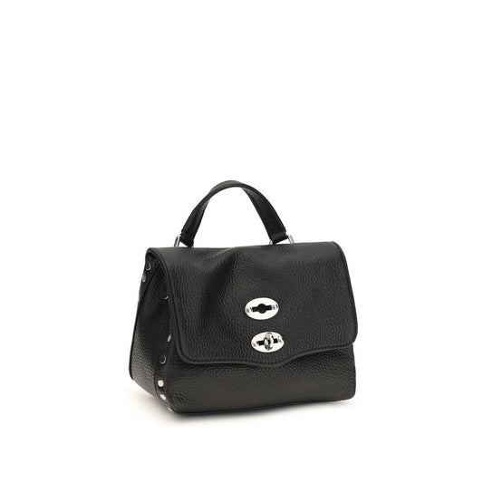 Black Calf Leather Bos Taurus Shoulder Bag