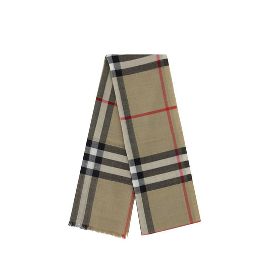Beige Wool Oves Aries Scarf