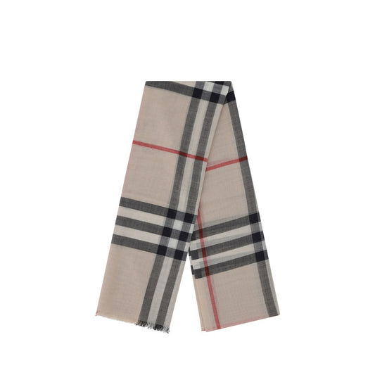 Beige Wool Oves Aries Scarf