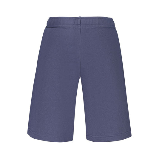 Blue Cotton Men's Pants