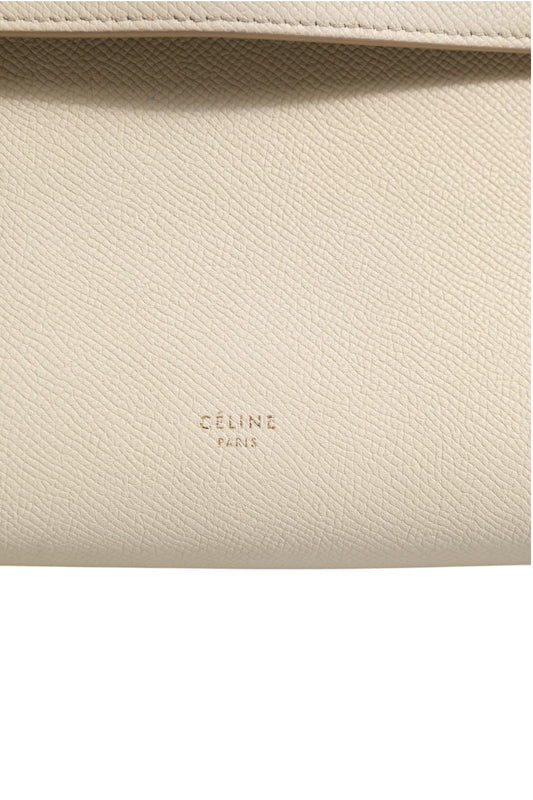 Nano Belt Bag Grained Calfskin Chalk