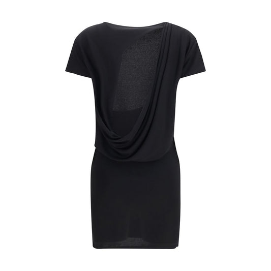 Black Viscose Cocktail Dress