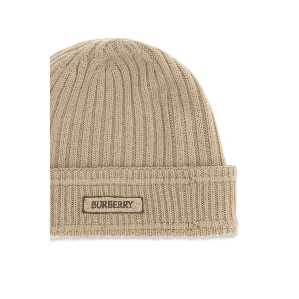Beige Wool Oves Aries Beanie